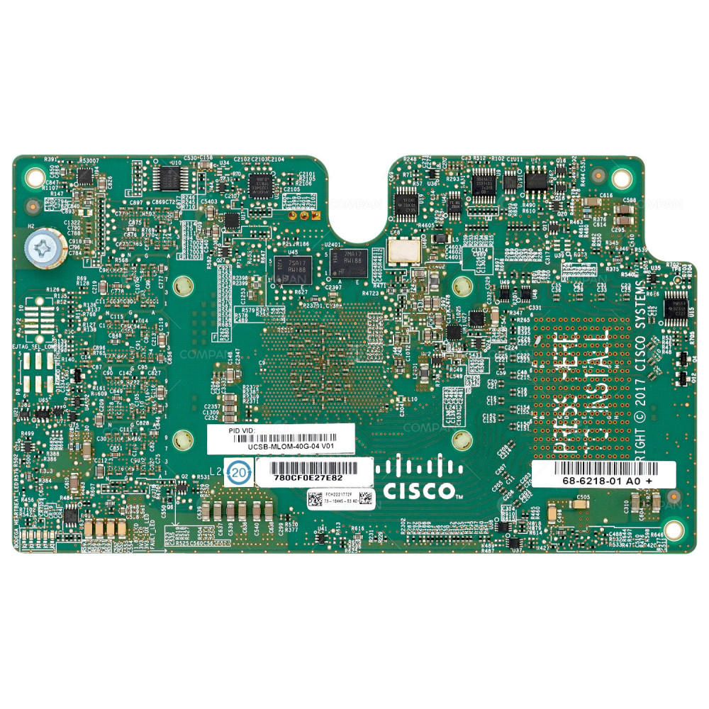 UCSB-MLOM-40G-04 CISCO 4-PORT 40GB UCS VIC 1440 MODULAR LOM FOR UCS B200 M5
